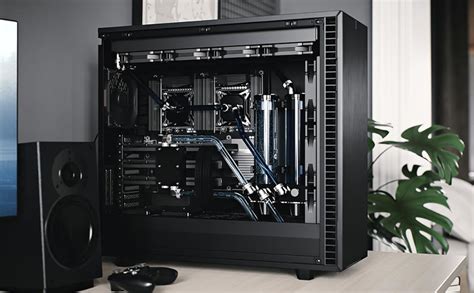 Fractal Design Define 7 XL Black Solid Brushed Aluminum/Steel E …