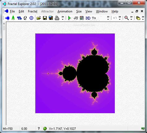 Fractal explorer download.  This software plots some of the most important fractals...