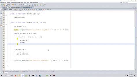 Fraction Java Edhesive