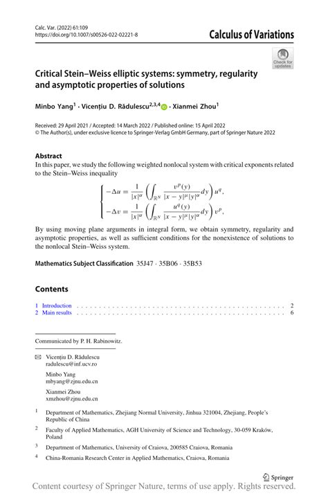 Fractional p -Laplacian Problem with Critical Stein–Weiss