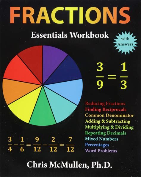 Download Fractions Essentials Workbook With Answers By Chris Mcmullen