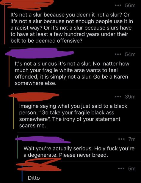 Because op doesn't understand what a fragile white red