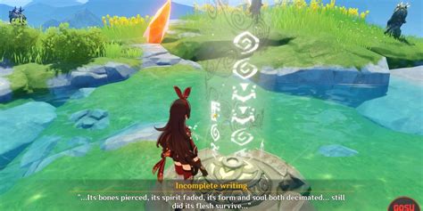 This major quest includes the Genshin Impact geo statues puzzle. To begin this mission, players must speak with Yan'er, who can be found near the ruins in Bishui …. 
