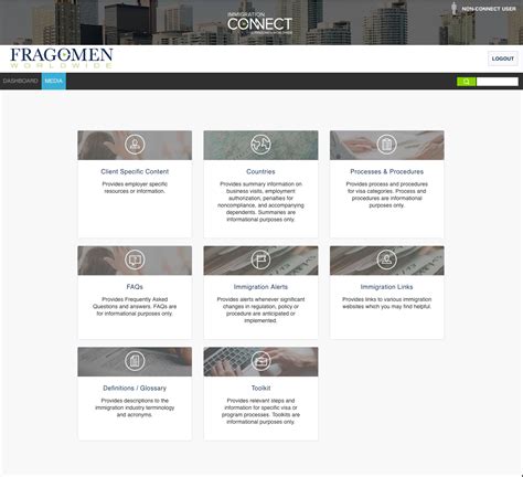 Designed by Fragomen, a global immigration law firm, this innovative platform is designed to simplify and streamline the complex process of managing immigration cases. Fragomen Connect With its intuitive interface and powerful features, Fragomen Login Connect is a one-stop solution for companies, employees, and immigration professionals who .... 