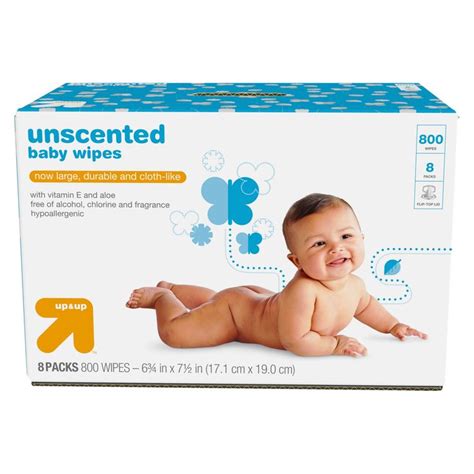 Fragrance Free Baby Wipes Refill Pack - 800ct - up & up™