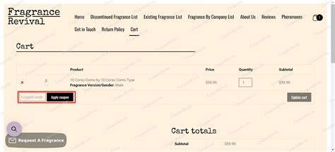 Fragrance Revival Coupon
