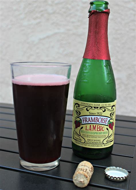 Framboise lambic. Nutrition summary: There are 182 calories in 12 fl oz of Lindemans Framboise (Raspberry Beer). Calorie breakdown: 0% fat, 100% carbs, 0% protein. 
