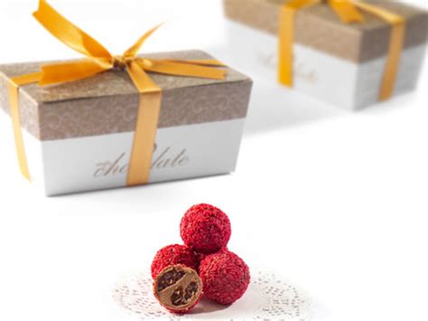 Frambuazlı Truffle. 