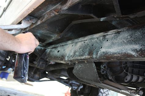 The POR-15 Rust Preventive Coating is a high-performance truck chassis rust-preventative paint. This product is widely used by DIY enthusiasts and professionals alike. It works to remove existing rust and prevent corrosion by forming a strong barrier against moisture, toxic chemicals, and other contaminants.