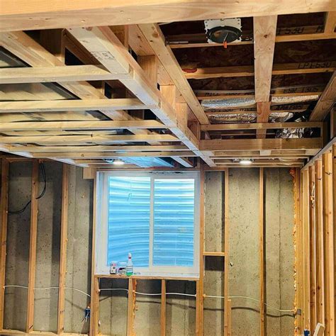 Framing basement walls. Apr 28, 2021 · If you frame a 2×4 wall, don’t forget to install fireblocking at the top of the wall. Note that the IRC lists two different R-value requirements for basement walls: a lower number (for example, R-15 in zone 5) for continuous foam, and a higher number (for example, R-19 in zone 5) for “cavity insulation”—usually interpreted as fluffy ... 