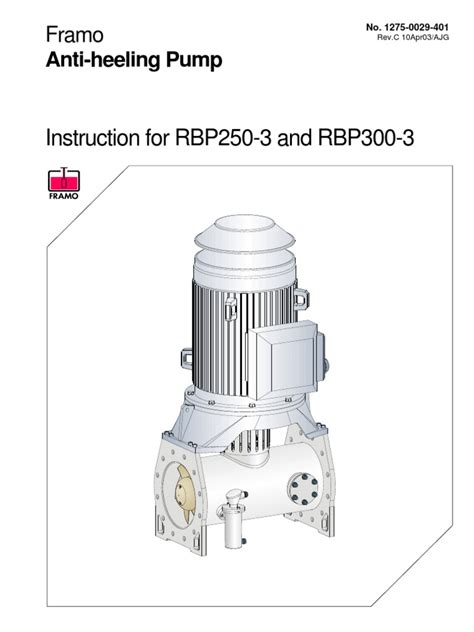 Framo rbp250 anti heeling pump manual. - Service guide for kodiak 400 4x4 2004.