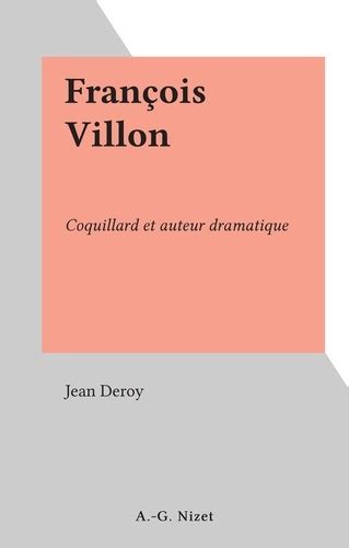 François villon, coquillard et auteur dramatique. - Lands of hope and promise a history of north america teachers manual.