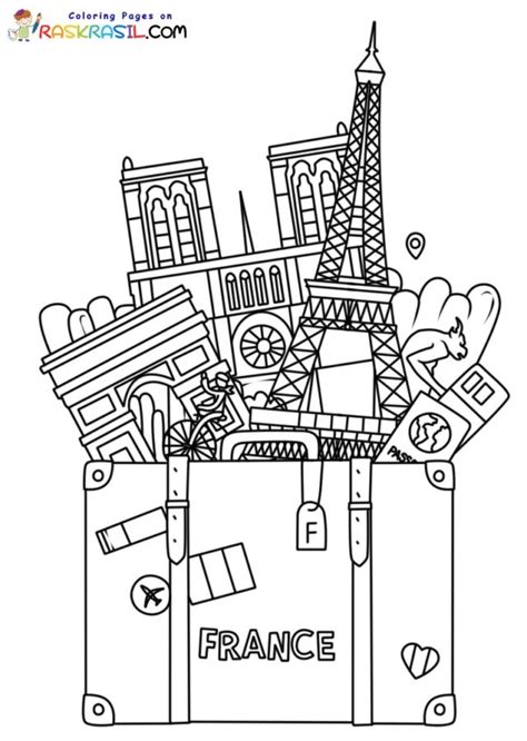 France Coloring Pages