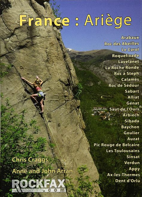 France ariege rockfax rock climbing guidebook rockfax climbing guide series. - Cycling tuscany cycle guide and map bike it 26 e.