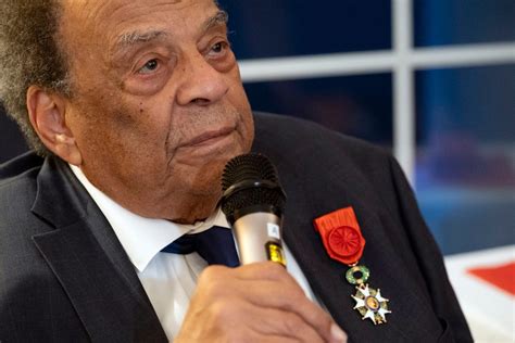 France bestows further honor on former United Nations ambassador and Atlanta mayor Andrew Young