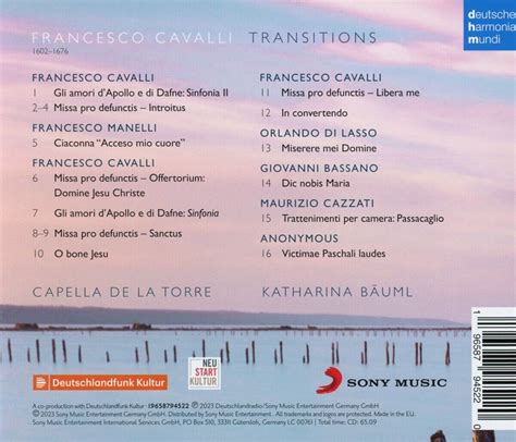 Francesco Cavalli: Transitions - ototoy.jp