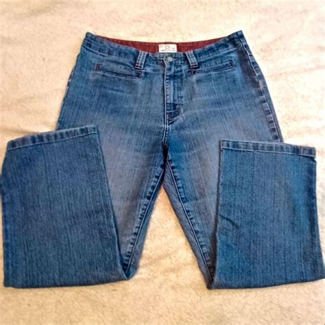 Francese Dressing Jeans FDJ Womens Mid Rise Med Wash Straight …