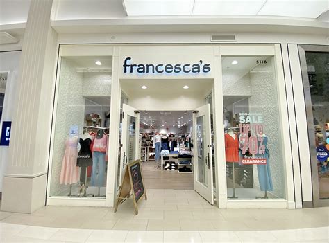 Franchescas - 50% Off 4+ Items, 40% Off 3+ Items. Clearance $19.98 & Under. Join The Fran Club - Get 20% Off First Order. New. Clothing. Tops & Sweaters. Dresses. Bottoms. Jewelry.