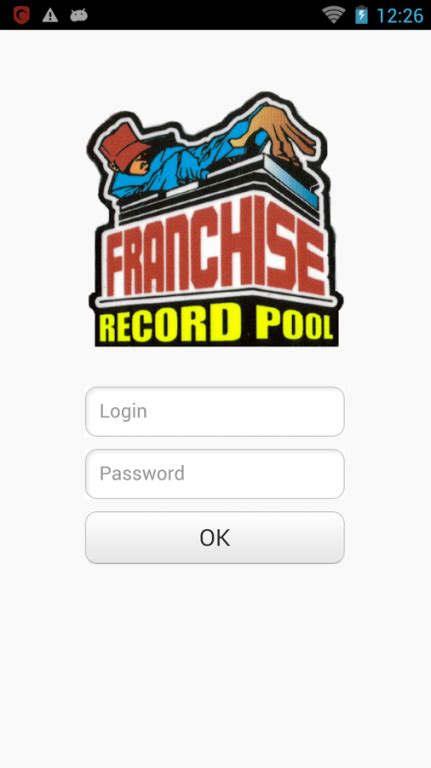 Franchise record pool login. REGISTRATION. Please fill out the application below to begin your registration process over our 100% secure gateway. Our "SSL Security & Authentic Site Certificate" can be found o 