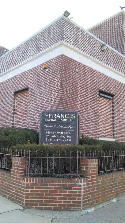 Francis funeral home inc obituaries. .  ...