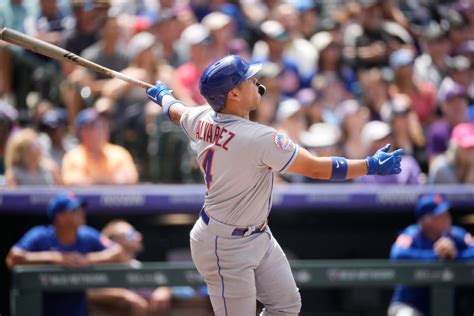 Francisco Alvarez’s blast not enough as Mets drop series finale to Rockies