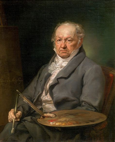 Francisco de Goya y Lucientes, artista plástico español del siglo XVIII, se dedicó principalmente a la pintura al óleo, dibujo y grabados de aguafuerte. Prolífico, realizó en suma aproximadamente 2000 obras, de las cuales muchas se conservan. La colección más completa de Goya se encuentra actualmente en el Museo Nacional del Prado.. 