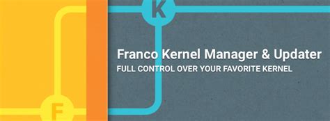 Franco kernel manager no root. zip file mods from his app without rebooting ...