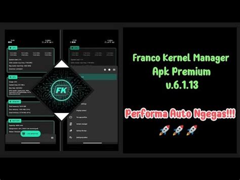 Franco kernel manager pro apk. .  ...