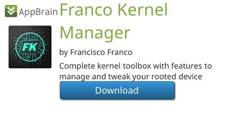 Franco kernel manager script.  Franco Kernel Manager is a complete toolbox for a...