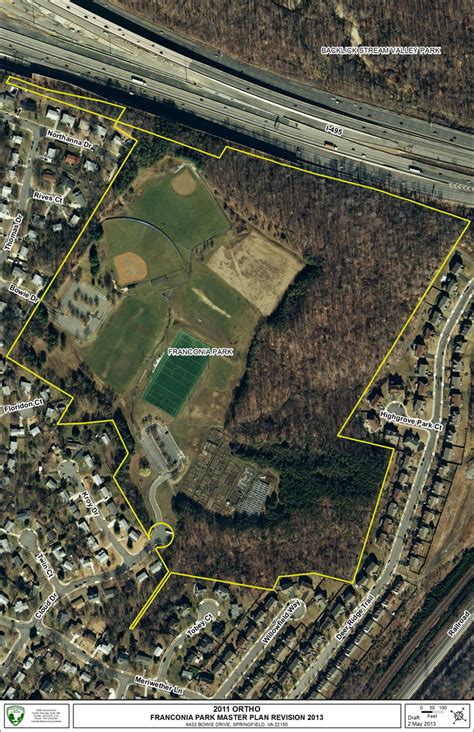 Franconia Park Master Plan Revision Park Authority