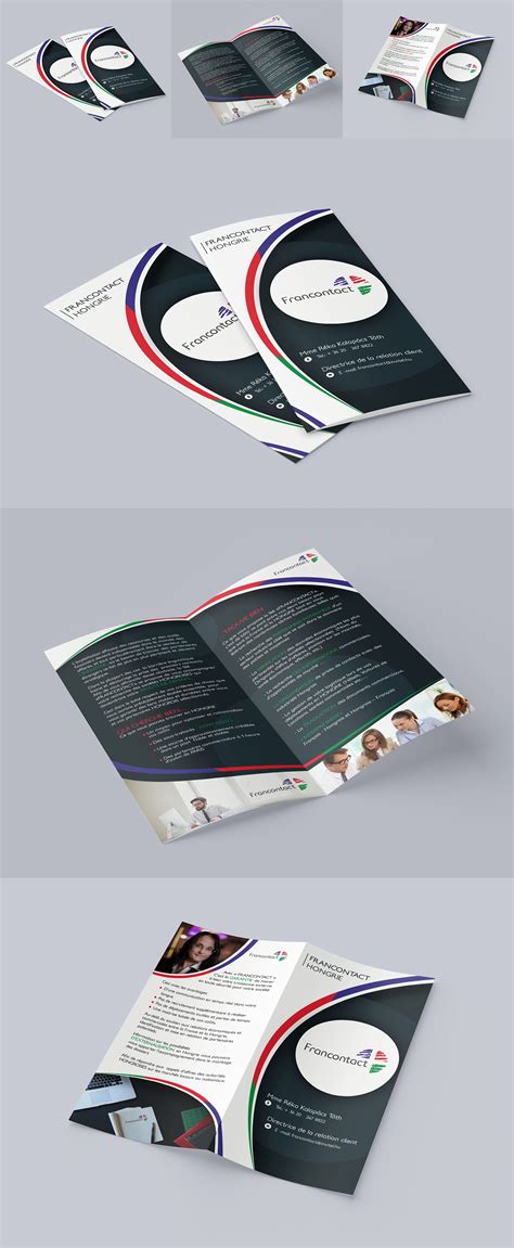 Francontact Logo And Brochure Design On Behance