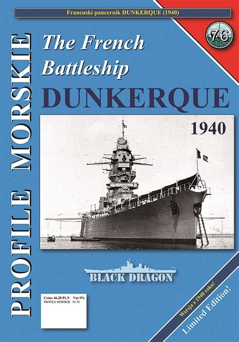 Francuski pancernik DUNKERQUE (Profile Morskie 76 )