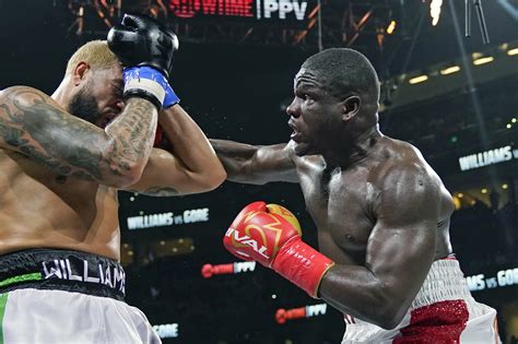 Frank Gore wins pro boxing debut with highlight-reel knockout