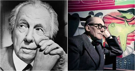 Frank Lloyd Wright Le Corbusier