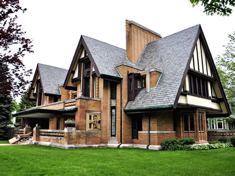 Frank Lloyd Wright Prairie School Of Architecture Historic