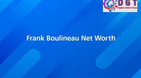 Frank Boulineau Net Worth | Age, Height, Weight, Dating And More. Leave a Comment / Net Worth / By Customer Care. Frank Bourassa Net Worth | Bio, Family, Address, Career. Leave a Comment / Net Worth / By Customer Care. Leave a Comment Cancel Reply. Your email address will not be published. Required fields are marked * …. 