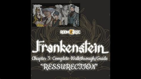 Frankenstein Chapter 3 Stage 1 4 Complete Walkthrough/Guide YouTube