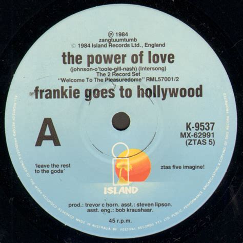 Frankie Goes To Hollywood - The Power Of Love Releases