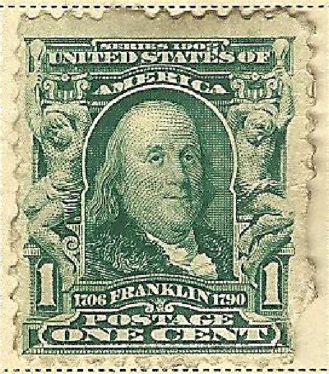 Help Identify Ben Franklin One Cent Stamp . To participate in the forum you must log in or register. Author: Replies: 4 / Views: 1,723 : GreenFrost. New Member. 2 Posts. Posted 02/09/2020 5:53 pm Found this on a postcard dated 1911 - not sure if this is the common type or not. Thanks for any help. Send note to Staff:. 