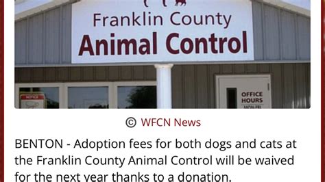 Franklin County animal shelter, organized by Russell Jay-Staglik