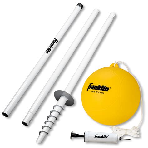 Franklin Sports Tetherball - Tetherball Ball, Rope and Pole Set ...