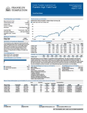 Factsheet - Franklin Income Fund Publication Date: September 2023 Product overview including investment objective; costs; past performance and holdings details.