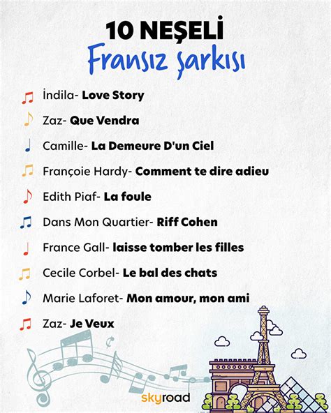 Fransız şarkılar dinle