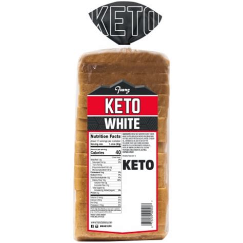 Franz Bread, White, Keto: calories, nutrition analysis & more ...