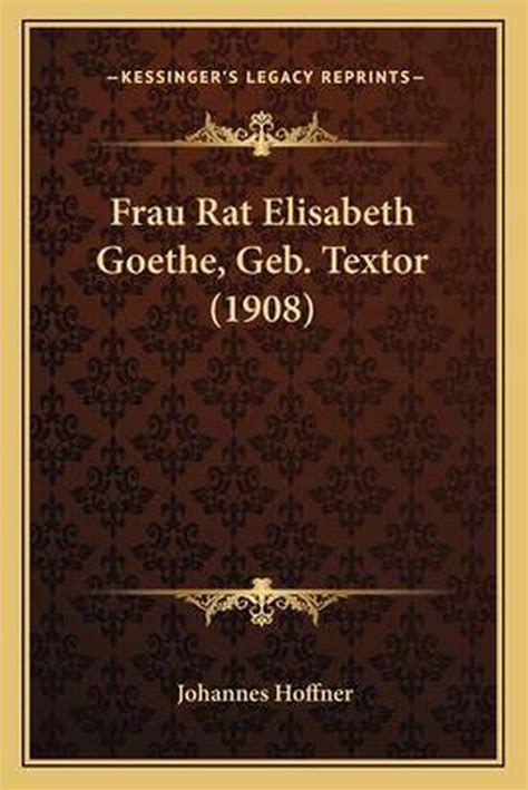 Frau rat elisabeth goethe, geb. - Dodge ram 3500 1997 diesel manual.