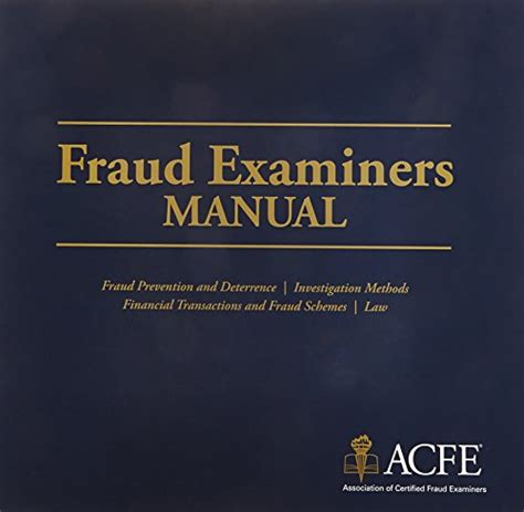 Fraud examiners manual association of certified fraud. - Shadows in the nave a guide to the haunted churches.