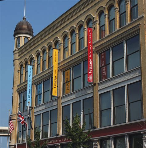 Frazier museum louisville. Frazier Museum Adjusts Sunday Hours for Winter. You’ve been waiting outside as we open up on Sundays at noon, and we’ve noticed! ... Frazier History Museum 829 West Main Street Louisville, KY 40202 (502) 753-5663 info@fraziermuseum.org. Mission & History Staff & Board Diversity, Equity, … 
