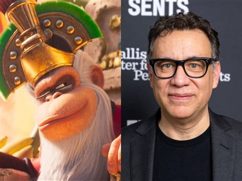 Fred ___ Portlandia actor who voices Cranky Kong in the 2024 film …