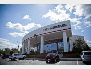 Read reviews by dealership customers, get a map and directions, contact the dealer, view inventory, hours of operation, and dealership photos and video. Learn about Fred Anderson Toyota in Raleigh .... 
