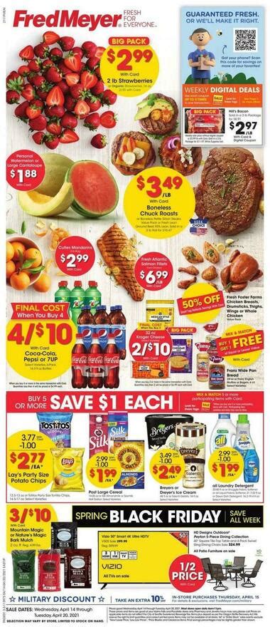 Fred meyer weekly ad gig harbor. Fredmeyer has 1 grocery store in Port Orchard, WA. Whether you prefer to shop in-store, delivery, or curbside pickup, your neighborhood Fredmeyer offers thousands of quality products ranging from fresh produce, meats, seafood, dry goods, home supplies, health products and more. Make Fredmeyer in Port Orchard your one-stop place to shop and save! 